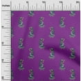 thumbnail image 1 of oneOone Tissu Popeline de Coton Femmes Tissu Imprimé au Mètre 56 Pouces de Large, 1 of 4