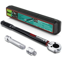 1/2 Inch Drive Click Torque Wrench Set 8-168 ft.-lb.