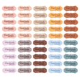thumbnail image 1 of 50Pcs PU Leather Labels Tags for Handmade DIY Hats Bags Hand Made with Love Label for Clothes Sewing, 1 of 5