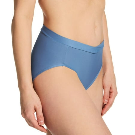 

Women s Vanity Fair 13291 Beyond Comfort Silky Stretch Hi-Cut Panty (Blue Idol 10)