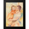 thumbnail image 2 of Renoir, Pierre-Auguste 18x24 Black Modern Framed Museum Art Print Titled - Washerwoman and Child, 2 of 5