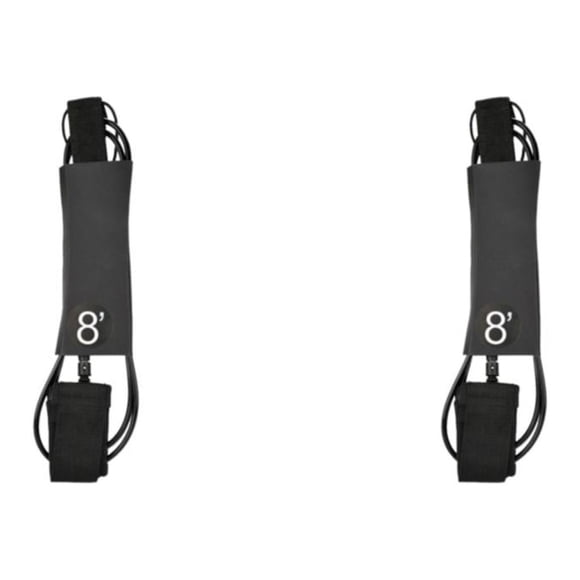 Wosthever Leg Rope Paddleboard 7mm Thick Foot Tether Leash Rope Shortboard Surfboard Type2 NO2