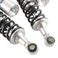 thumbnail image 2 of GZYF 2PCS 400mm Universal Motorcycle Shocks Absorber for Honda Kawasaki ATV UTV Quad Go kart Black and Silver, 2 of 4