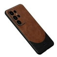 thumbnail image 5 of Phone Case For Samsung Galaxy S24 S23 S22 + Plus Ultra Back Cover Magnetic Adsorption With Magsafe Support Wireless Charging Shockproof Retro Tpu Pu L, 5 of 5