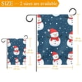 thumbnail image 3 of Christmas New Year Winter Snowman Snowflake Decorative Garden Flag for All Seasons, 12 x 18 Inch Small Vertical Double Sided Outside Decoration for Yard Farmhouse, 3 of 6