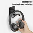 thumbnail image 6 of Wall-Mounted Headphone Rack: No Punching, Curved Support, Anti-Slip Pads for Various Headphones, 6 of 8