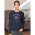 thumbnail image 2 of Pretty Fabulous Live Love Laugh Sweatshirt Women -Image by Shutterstock, Female 5X-Large, 2 of 4
