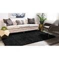 thumbnail image 2 of Shag Laurian Collection Area Rug 2'6"x16'5" - Jet Black, 2 of 5