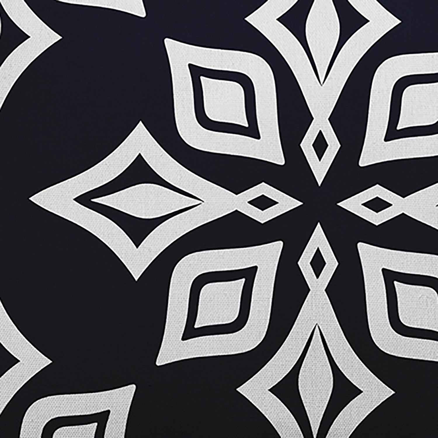 Simply Daisy, 14" x 20" Beach Star Navy Blue Decorative Abstract Outdoor Throw Pillow