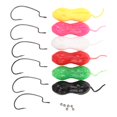 thumbnail image 1 of 6Pcs 11cm 16g TPR Simulation  Fishing Lures Multi Color Mouse Shape Lures For Seawater Boat Fishing, 1 of 8
