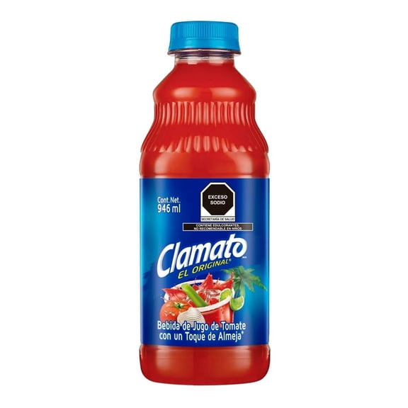 Jugo Clamato El Original de tomate con almeja 946 ml