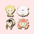 thumbnail image 2 of Broche De Esmalte Creativo Anime Spy Familia Figura Metal Emblema Bolsa De Joyería Accesorios De Ropa, 2 of 4