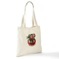 thumbnail image 6 of CafePress - Christmas Deck The Halls Dobies Tote Bag - Unisex Canvas Tote Bag, Beige, 1-Piece, 6 of 6