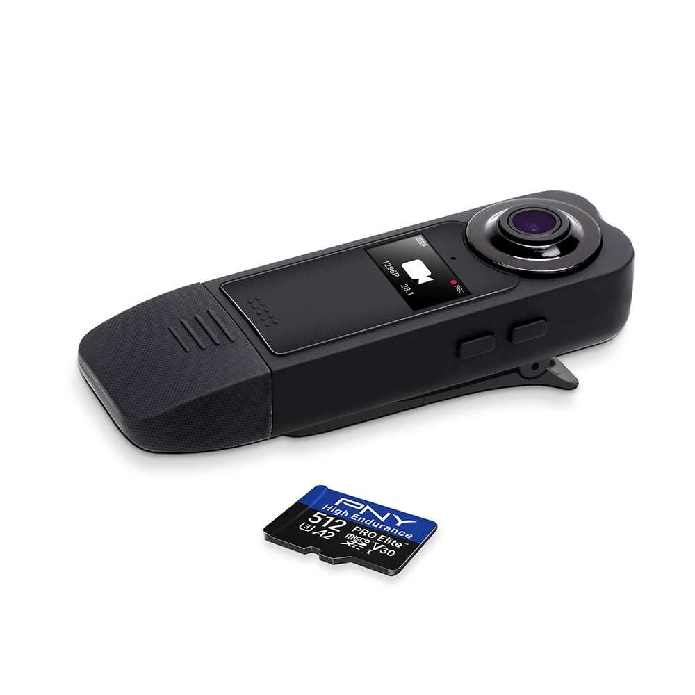 PNY 512GB PRO Elite™ High Endurance C10 U3 V30 A2 microSDXC – Up to 137.6K Continuous Recording Hours, Up to 100/90MB/s Read/Write, 4K UHD, Full HD, UHS-I, Surveillance, Home Security, Dash Cam