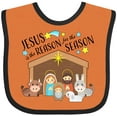 thumbnail image 3 of Inktastic Jesus is the Reason for the Season Christmas Nativity Boys or Girls Baby Bib, 3 of 4
