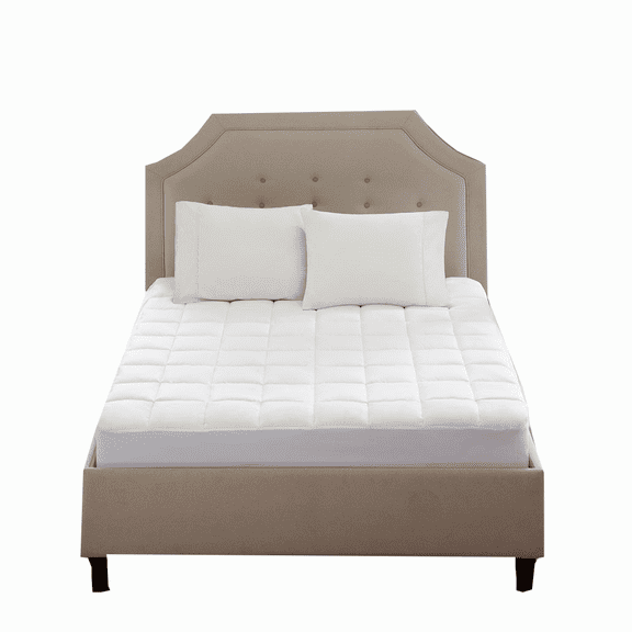 Gracie Mills Barr Classic Box Quilted 3M Microfiber Mattress Pad