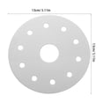 thumbnail image 2 of PAMINGONO 1Set Thermal Conduction Plate Square Silver 5.12X5.12X0.08In For Heat Diffuser Induction, 2 of 8