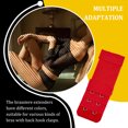 thumbnail image 3 of crativent Extension Strap Bra Extenders Breathable Buckle 2 Hooks Accessories Elastic Lengthened Clips Replacement 3 Rows red 1Set, 3 of 6