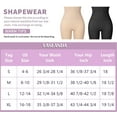 thumbnail image 6 of Tummy Control Shapewear Shorts for Women High Waisted Body Shaper Panties Slip Shorts Under Dresses Thigh Slimmer, 6 of 6