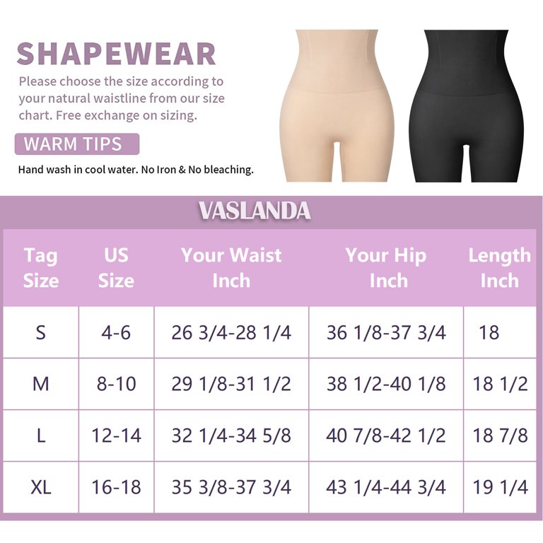 Tummy Control Shapewear Shorts for Women High Waisted Body Shaper Panties Slip  Shorts Under Dresses Thigh Slimmer