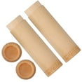 thumbnail image 1 of Caja de té redonda, 2 piezas, recipiente de bambú ecológico para almacenar especias, cilindro de almacenamiento de té hecho para durar, 1 of 12
