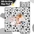 thumbnail image 4 of Pet Paw Print and Bone Toddler Nap Mats for Kids Preschool,Sleeping Mat Bag or Kids,Toddler Sleeping Bag,Toddler Nap Mat or Daycare, 4 of 6