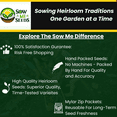 thumbnail image 6 of The Four Sisters Companion Planting Seed Pack Bundle – Non-GMO Heirloom Golden Bantam 12 Sweet Corn, Black Beauty Zucchini, Blue Lake FM1K Pole Beans, and Lemon Queen Sunflowers, 6 of 8