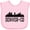AD-Pink, variant on Inktastic Denver Colorado City Skyline Boys or Girls Baby Bib