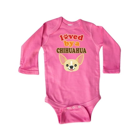 

Inktastic Chihuahua Dog Lover Gift Gift Baby Boy or Baby Girl Long Sleeve Bodysuit
