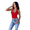 Red, variant on โLYMAYTER Women Halter Tank Summer Deep V Neck Crop Vest Solid Color Backless Slim Tank Tops XS-L