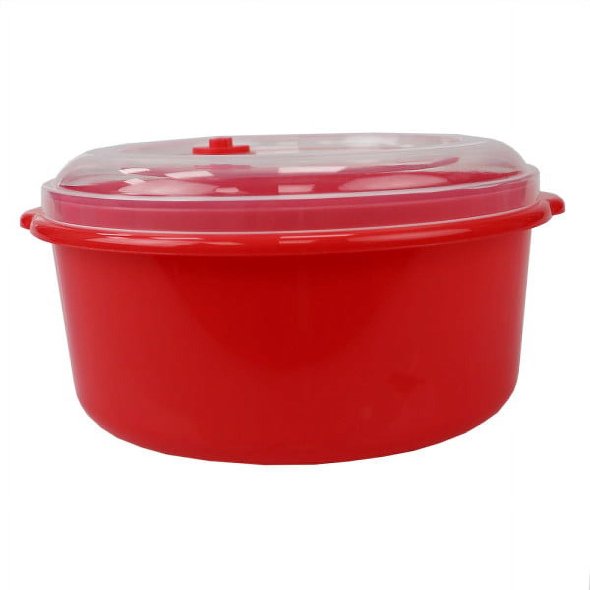 Gab Plastic Set of 2 Round Food Container Microwave Safe