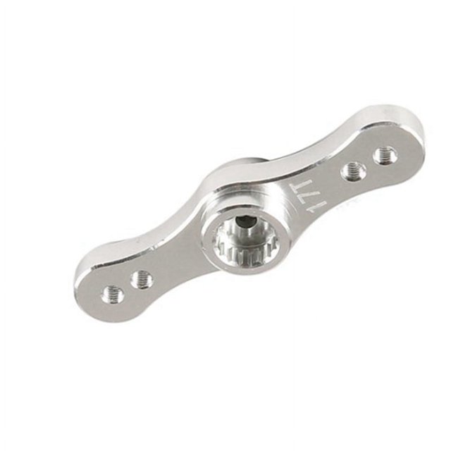 Lado Doble de Metal CNC con Brazo Servo 15T 17T para de DireccióN de SimetríA Rovan Baja 5B 5T 5SC de Escala 1/5,A