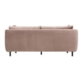 thumbnail image 2 of Velvet Sofa 79 Inch Coastal Style Modern Sofa with Metal Legs, 2 of 8