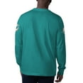 thumbnail image 2 of Men's Starter Aqua Miami Dolphins Clutch Hit Long Sleeve T-Shirt, 2 of 2