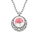 thumbnail image 1 of Planta de flores de clavel de acuarela Collares Colgante Retro Moon Stars Jewelry Unbranded M, 1 of 3