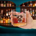 thumbnail image 4 of Happy Valentine's Day German Shorthaired Pointer holding flowers 11oz Whiskey Glass Mug GSP Lover Dog Gift Whiskey Cocktail Glasses Cup - 3005, 4 of 5