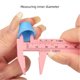 thumbnail image 4 of Regla de Medicióner de Cejas, 10pcs Brow Vernier Caliper Preciso Pink Multipurize Para Salón de Belleza para Ingenieros, 4 of 7
