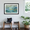 thumbnail image 3 of Art.com Pastel Blue Sea Art Print by Silvia Vassileva, Black Frame Wall Art, 44" x 32", 3 of 5