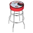 thumbnail image 6 of Brigham Young 30 Inch L7C1 Cushion Seat With Double Rung Chrome Base Bar Stool, 6 of 7