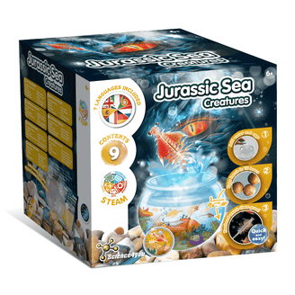 Schylling Sea Monkeys Ocean Zoo - Instant Animal Kit with Tank