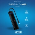 thumbnail image 3 of HUB Acteck GATE 8V DH676 Multipuerto 8 en 1 USB-C HDMI DisplayPort Micro SD Negro AC-936477, 3 of 5