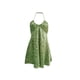 thumbnail image 1 of VISgogo Mujeres Tie-up Halter Dress, Adultos Smocked Backless Sin mangas Ripple / Flower amp; Dot Print One-piece VISgogo moda, 1 of 9
