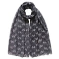 thumbnail image 2 of Havanese Dog Print Women's Scarf Shawl Wrap Lightweight, Dog Lover Gift, 2 of 2