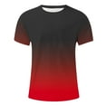 thumbnail image 5 of Vivianyo HD Short Sleeve Shirt for Men,Big Summer Fashion Casual Men's Round Neck Printed T-shirt Top, 5 of 5