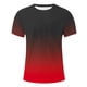 thumbnail image 5 of Camisetas de Cuello de la Tripulación de los Hombres de Verano Redondo Cuello Impreso Camiseta, Top Atlético de Secado Rápido Casual para los Hombres, 5 of 5