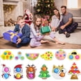 thumbnail image 4 of Cuenta Regresiva De Adviento De Navidad, 24 Días, Conjunto De Juguetes De Burbujas De Empuje, Juguetes De Alivio Del Estrés Sensorial De Navidad, Regalos Sorpresa, Juguetes De Caja Ciega Speravity HA046899-01, 4 of 6