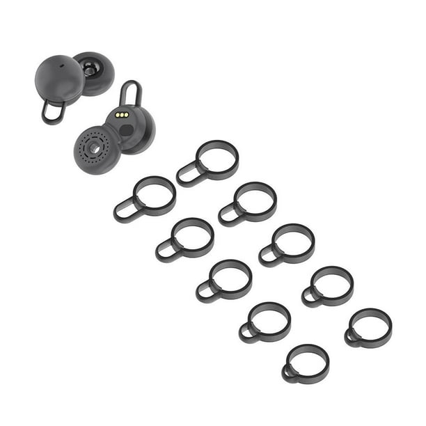 Tapones para los oídos de silicona compatibles con LinkBuds WF-L900 para auriculares Bluetooth con anillos antideslizantes.