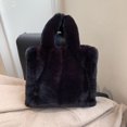 thumbnail image 3 of Bolsa de viaje de felpa Casual Otoño Invierno femeninos cálido suave Simple para el trabajo JShteea Para Estrenar, 3 of 9