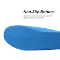 thumbnail image 2 of Cubrezapatos de látex azul, talla M, antideslizantes y resistentes para adultos y niños, ideales para días lluviosos y actividades al aire libre., 2 of 7