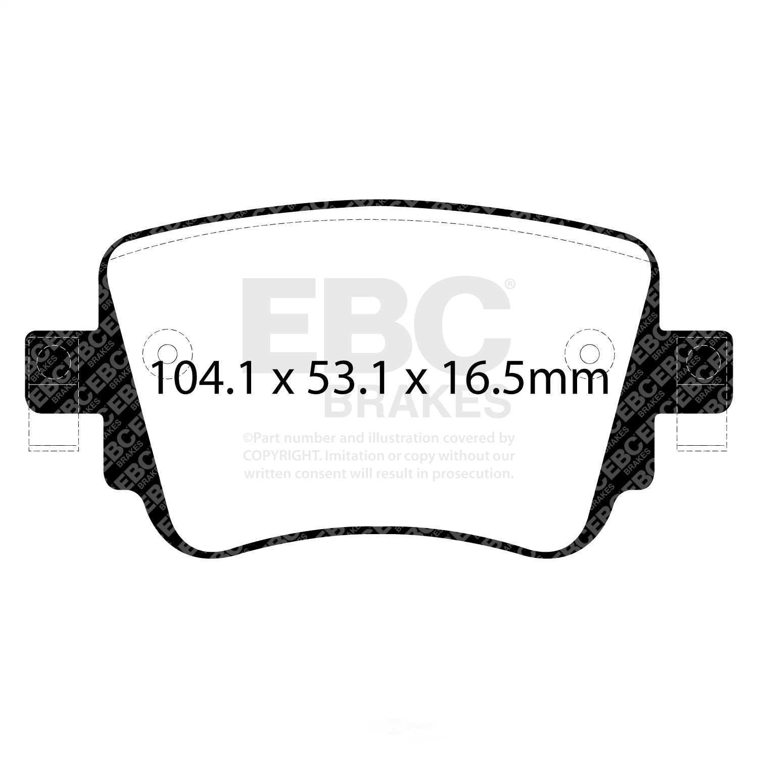 UD1779/ EBC OE Brake Pads
